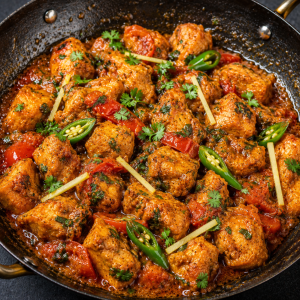 Karahi Boneless Chicken (Half)